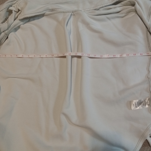 Free People Ruby Jacket White Button-Up Shacket Oversized Distressed Large - Picture 11 of 11